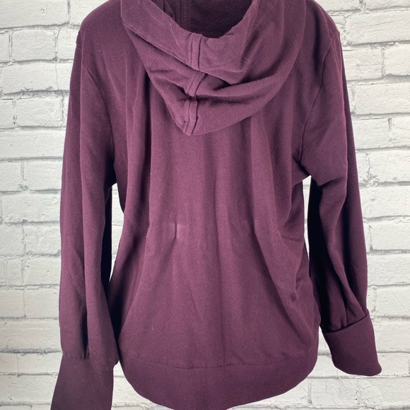 Lauren Ralph Lauren Purple Hoodie Sweatshirt size Large - Picture 7 of 12